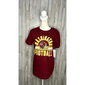 NWT‎ NFL Washington Football Team Men's Red T-Shirt Size Small Short Sleeve